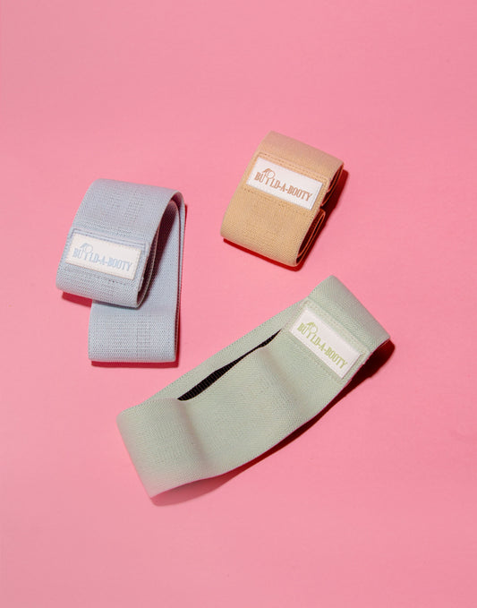Pastel Trio Edition Resistance Bands Bundle